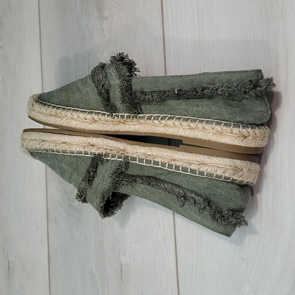 Joue Womens Vivienne Comfort Canvas Espadrille Loafer Slip on shoes sz 37.5/7.5 - Picture 8 of 12